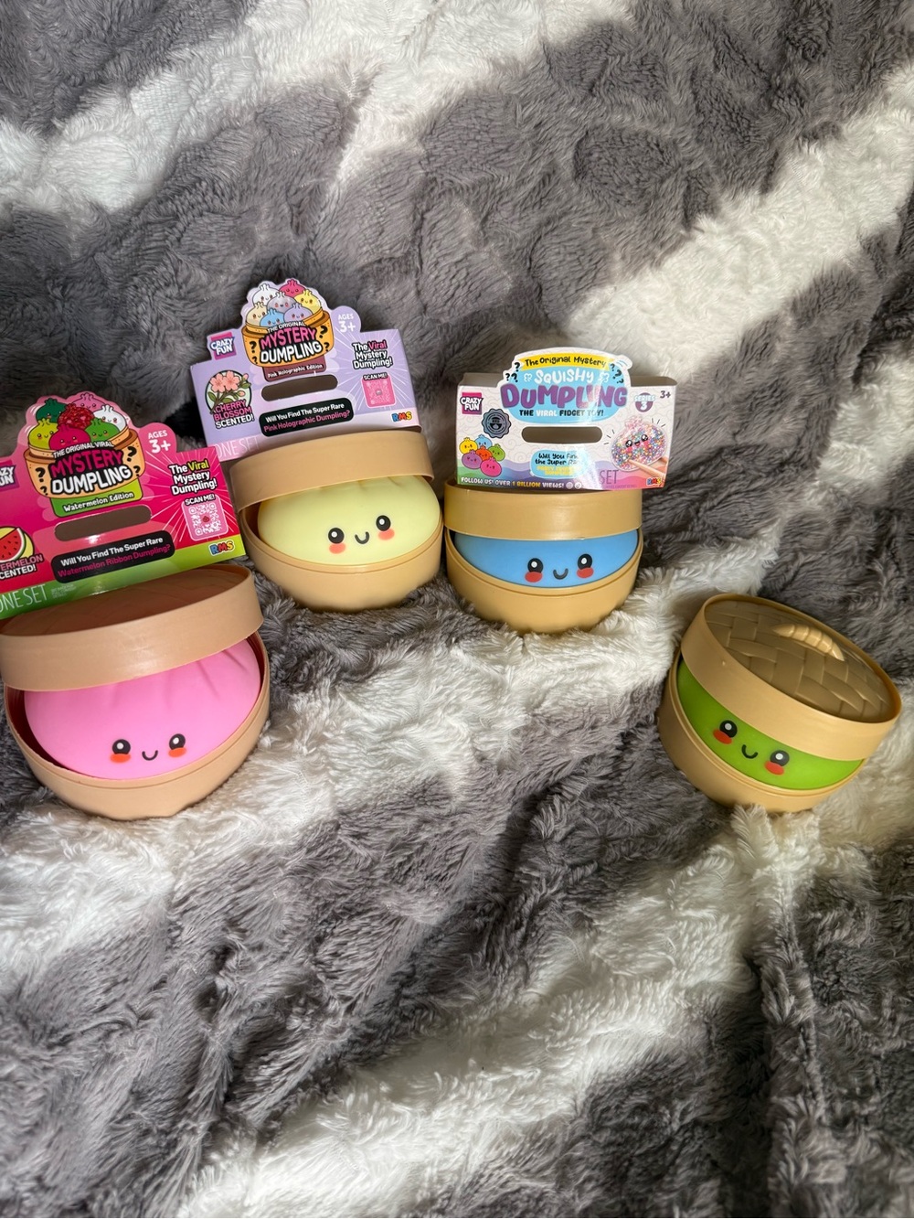 RMS dumpling bundle - Pink, Yellow, Blue, Green